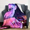 1pc KPop Demon Hunters RUMI1 Blanket, Gift, for Men and Women, Soft Blanket, Good for Sofa Bed Couch Travel, Lightweight Flannel Blanket