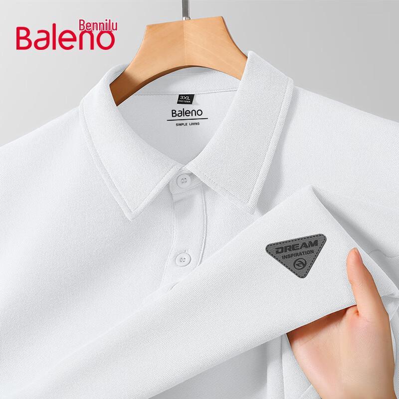 Polo Piqué da Uomo Baleno con Design Triangolare JPB