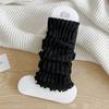 Socks Knitted Socks Solid Color Long Tube Calf Socks Season Stacking Socks Lolita Socks Women