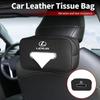 Car Seatback Tissue Box Armrest Paper Napkin Storage Bag Accessories For Lexus UX250h RX450h CT200h RX400h NX300h RX300 RX350