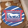 FC Ipswich Crest Round mat Home Decor, Chair rug For livingroom,Bedroom, doormat home decor Birthday Gift Christmas Gifts