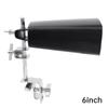 Iron 6 8 Inch Cowbell Drum Hoop Mount Up Down Includes Drum Key Holder Hand Percussion Professional Grade