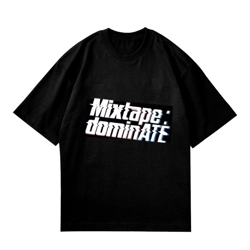 KPOP Konzert Peripherie Kombination Peripherie Bedruckt Herren und Damen Kurzarm T-Shirt Baumwolle Locker