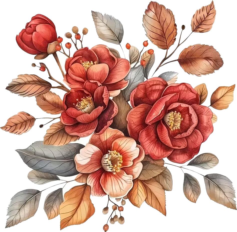 QT2080#15cm Floral Vinyl Aufkleber Blume Geeignet für Laptop, Auto, LKW, Van, SUV, Motorrad, Wand, Stoßstange, Fenster
