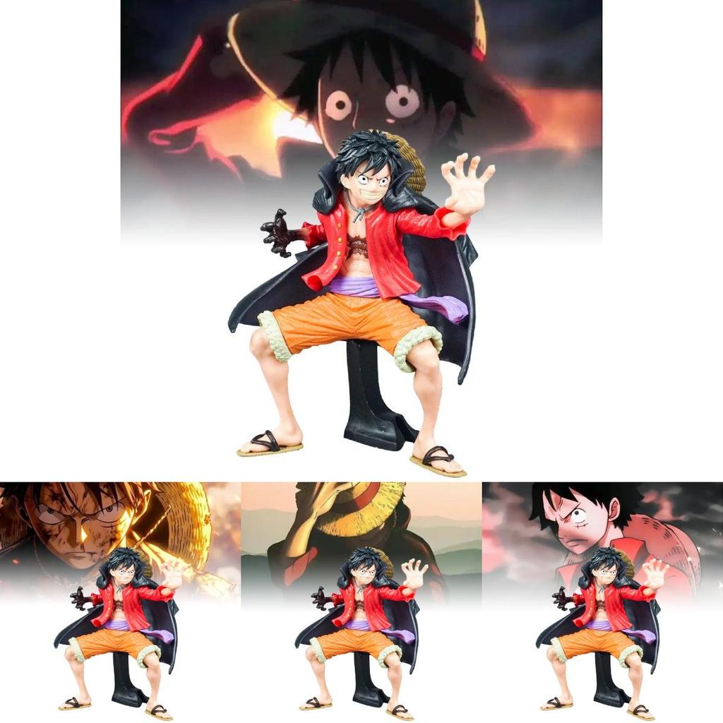 Premium Pvc Wano Luffy Anime Action Figure Model 18cm For Collectors