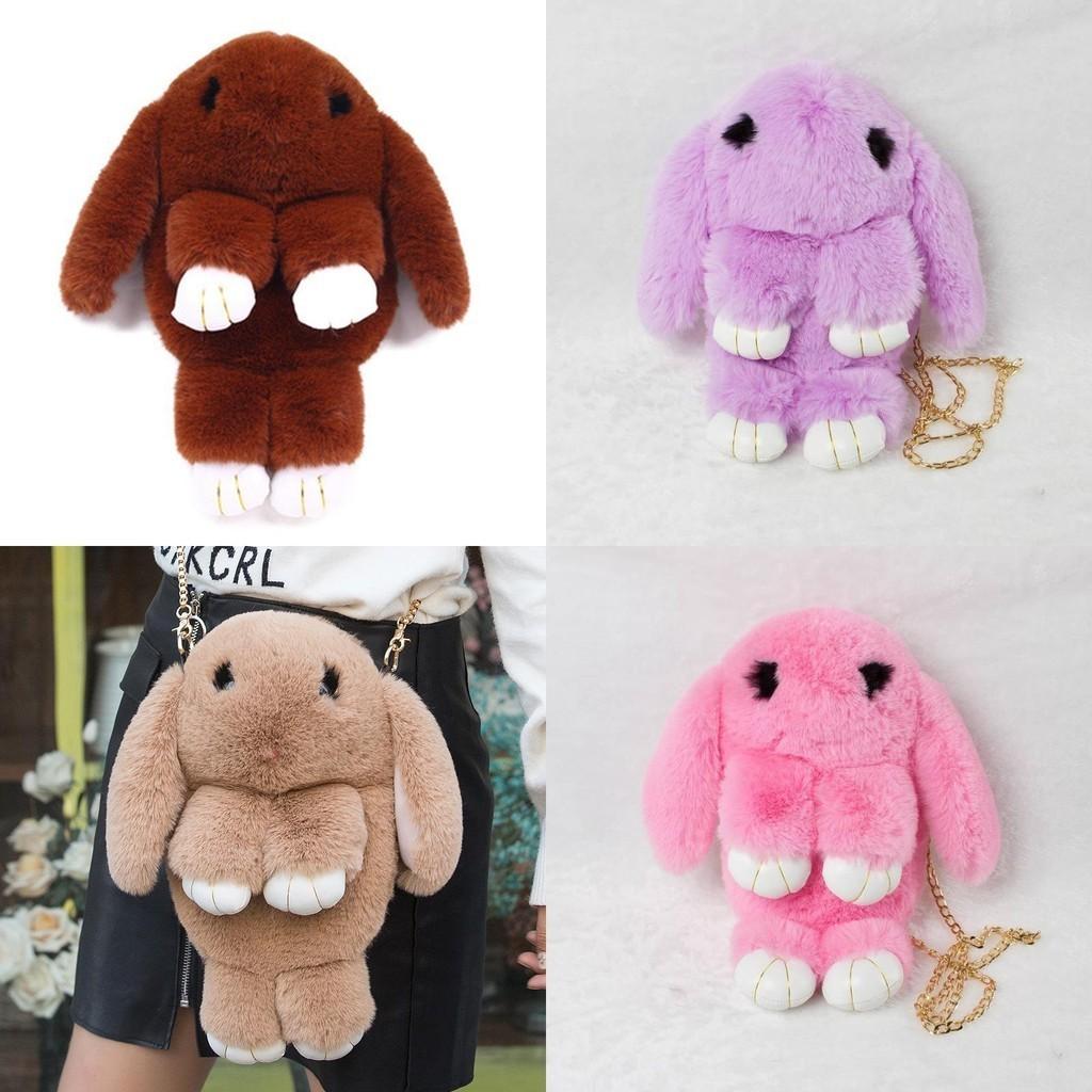 Adorable Rabbit Purse Tote Bunny Backpack Shoulder Bag For Daily Adventures