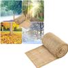 Premium Natural Burlap Tree Protector Roll Versatile Plant Wraps For Tree Protection And Support