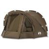 VidaXL 4-Person Waterproof Olive Green Fishing Tent, Camping Tent, Garden Tent, Outdoor Shelter, Shelter of 4005317