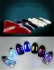 Solar Power Shark Fin Anti-rear-end Warning Lamp LED Decoration Strobe Lamp Gray