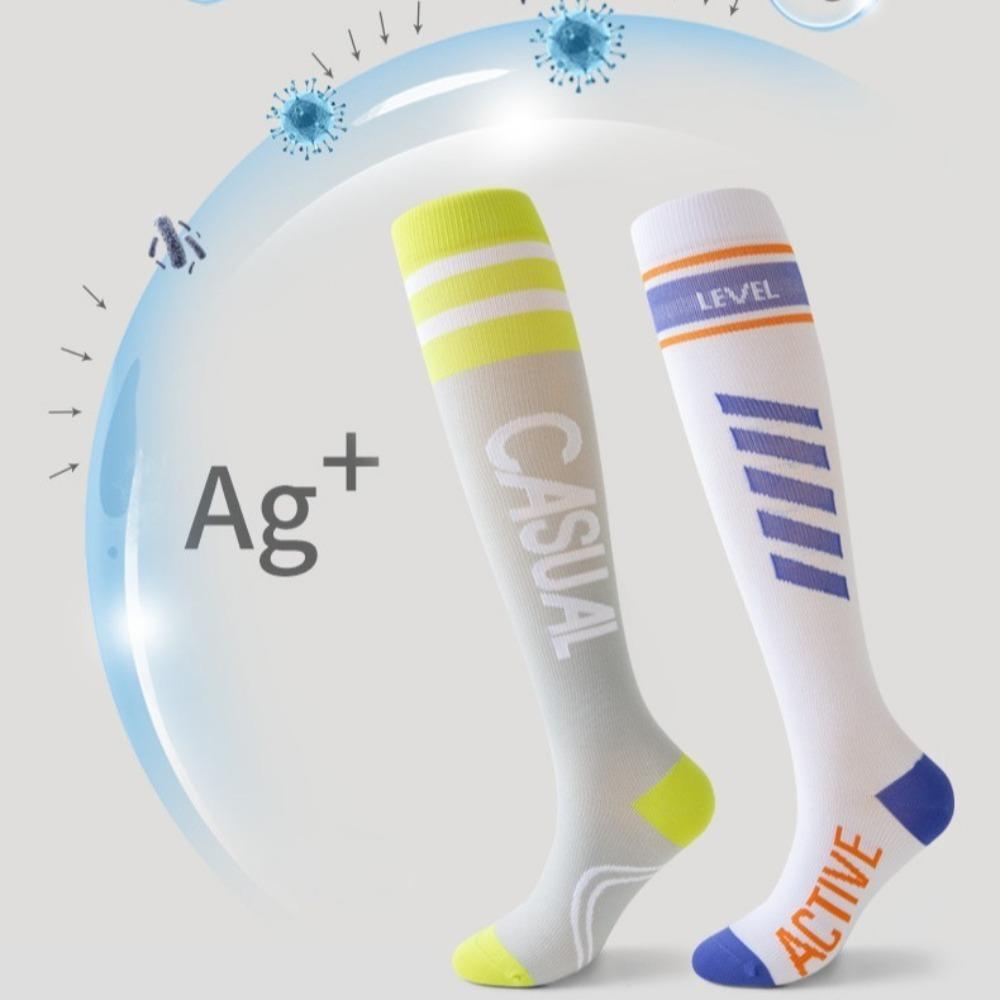 

Противоскользящие носки для йоги, высокоэластичные профессиональные спортивные носки, новые длинные носки