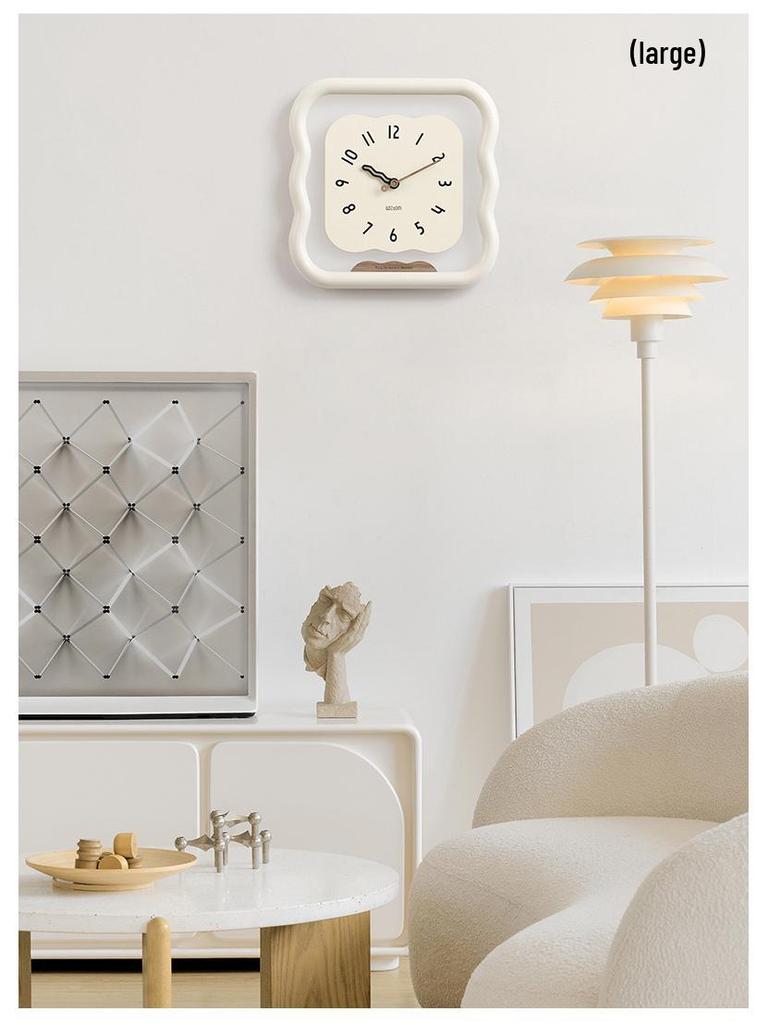 Wozoom 2025 Modern Minimalist Wall-Mounted Clock for Living Room