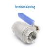 HK-555 Stainless Steel Two-Piece Ball Valve