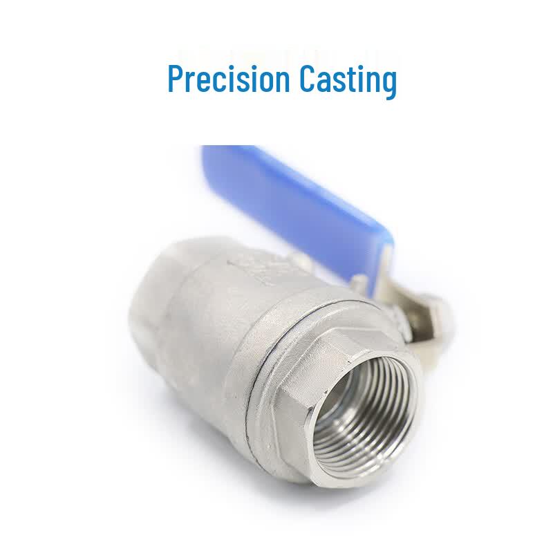 HK-555 Stainless Steel Two-Piece Ball Valve