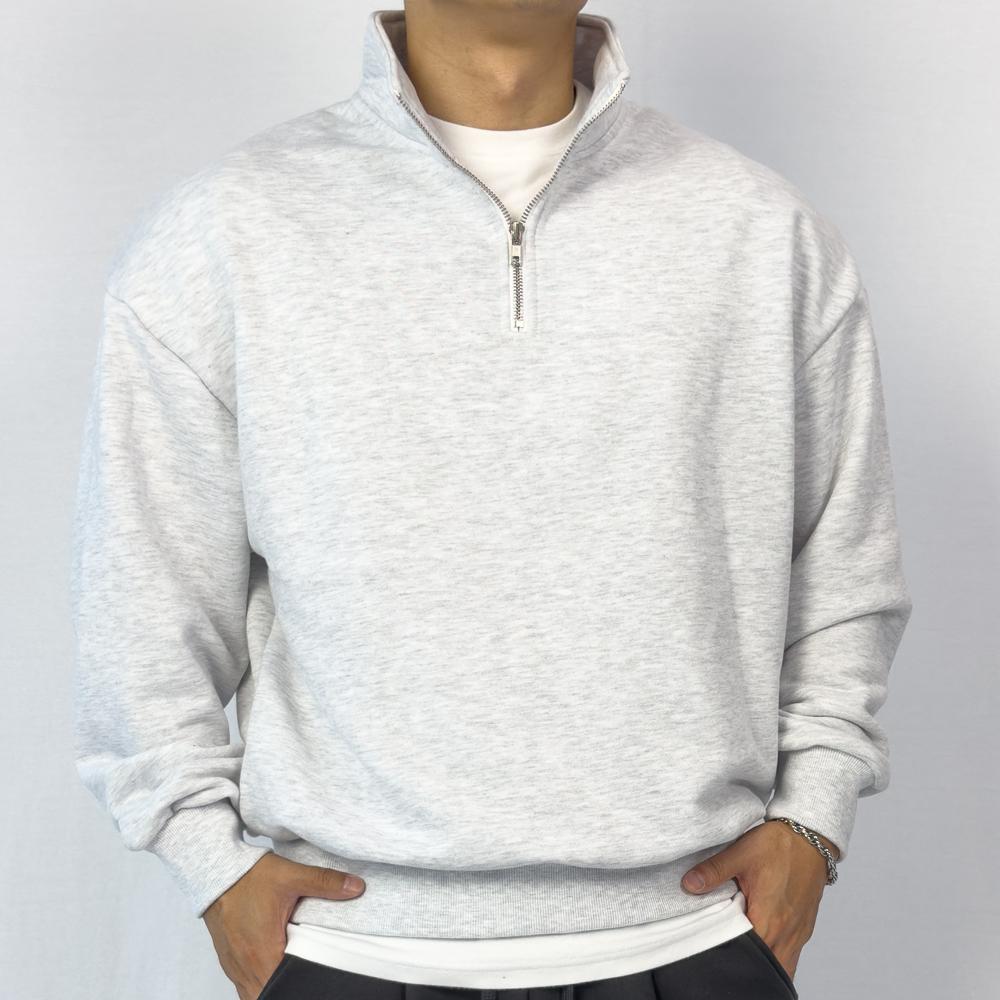 Pasiensia Basic Oversized Half Zip-Up