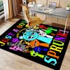 Sprunki1 Printed Absorbent Washable Carpet, Non-Slip Bathroom Mats, Kitchen Rugs, Yoga Mat,Living Room Entrance, Camping Picnic Rugs