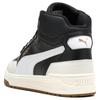 Puma Shuffle Downtown Comfortable Versatile Mid-Top Sneakers Men Sneakers Black White 402598-06