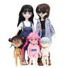 Multi-color Round Frame Glasses Miniature Doll Eyeglasses Lovely Doll Eyewear  Kids Gift