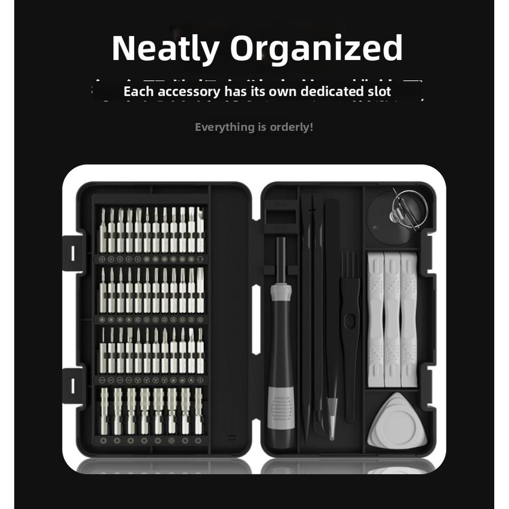 58 In 1 Precision Screwdriver Set Magnetic Steel Bits Long-lasting Repair Precision Cordless Electric Screwdriver Kit