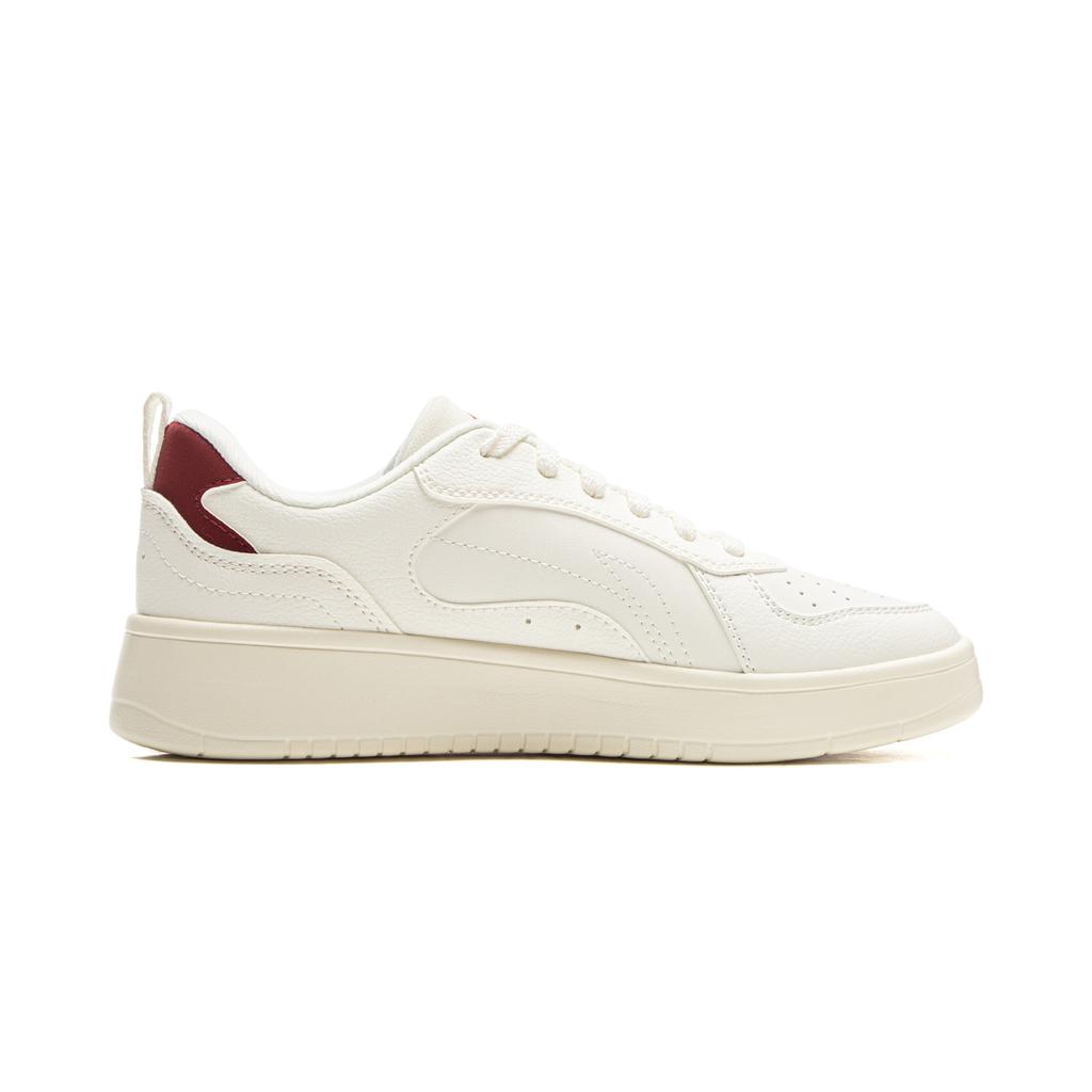 Li Ning Wheat Age Slip Resistant, Abrasion Resistant, Breathable, Height Increasing Low top Skateboard Shoes Women's AGCV312-1