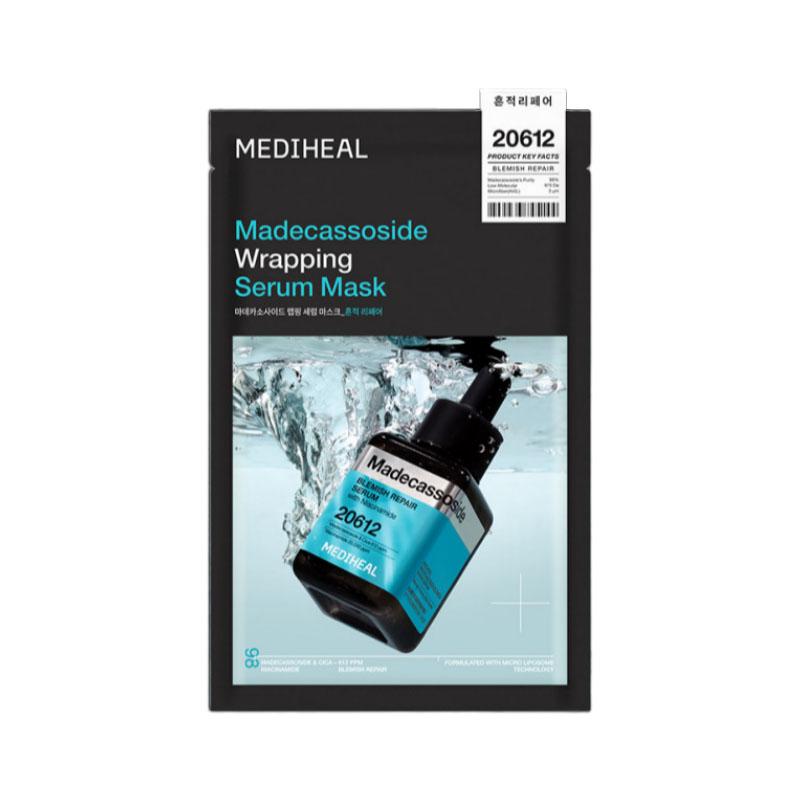 MEDIHEAL Wrapping Serum Mask 10 Sheets (6 Types) Madecassoside