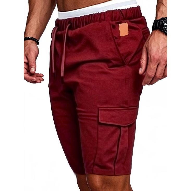 New Men'S Summer Casual Sports Fitness Running Basketball Single Layer Shorts For Men