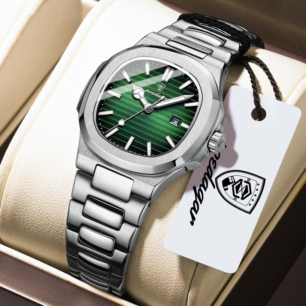 POEDAGAR Elegant Women's Watch Waterproof Luminous Date Fashion Ladies Wristwatch Stainless Steel Quartz Watches