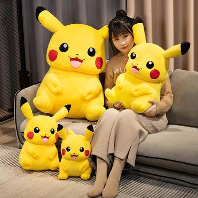 Big Size Pikachu Plush Toy Stuffed Anime Pikachu Plushies Sleeping Doll Birthday Gifts