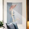 Modernes Schlichtes Charakter-Kunst Hängetuch Heim Wanddekoration Wandteppich Büro Wohnzimmer Wandteppich