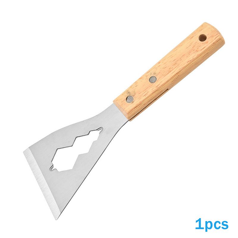 Stainless Steel Multi-functional Shovel Long Handle Shovel Thickened Kitchen Cleaning Tool Household Shovel For Scraping Dust