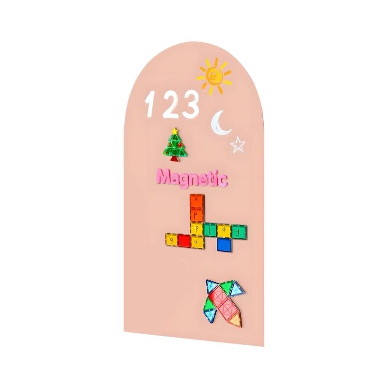 

Foam Iron Adhesive Wall Decal 31.5x15.74Inch Erasable Magnetic Chalkboard For Childrens Art Drawing Doodling and Play 1