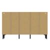 Modern Wooden Storage Cabinet with 4 Doors and 4 Drawers, Minimalist Design, Ideal for Living Room, Dining Room or Hallway, 160x36x94 Cm