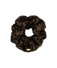 Has Hon006 Leopard Velvet Textured Scrunchie