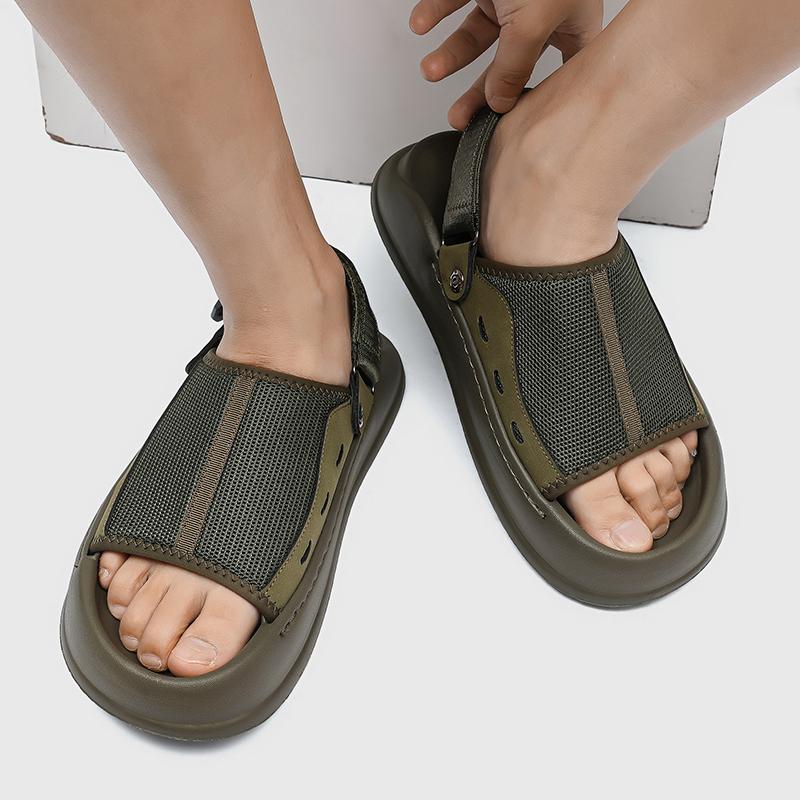 Fashion Trendy men's summer sandals Breathable and versatile design style Fashion outdoor street Soft soled comfortable shoes SANDALS