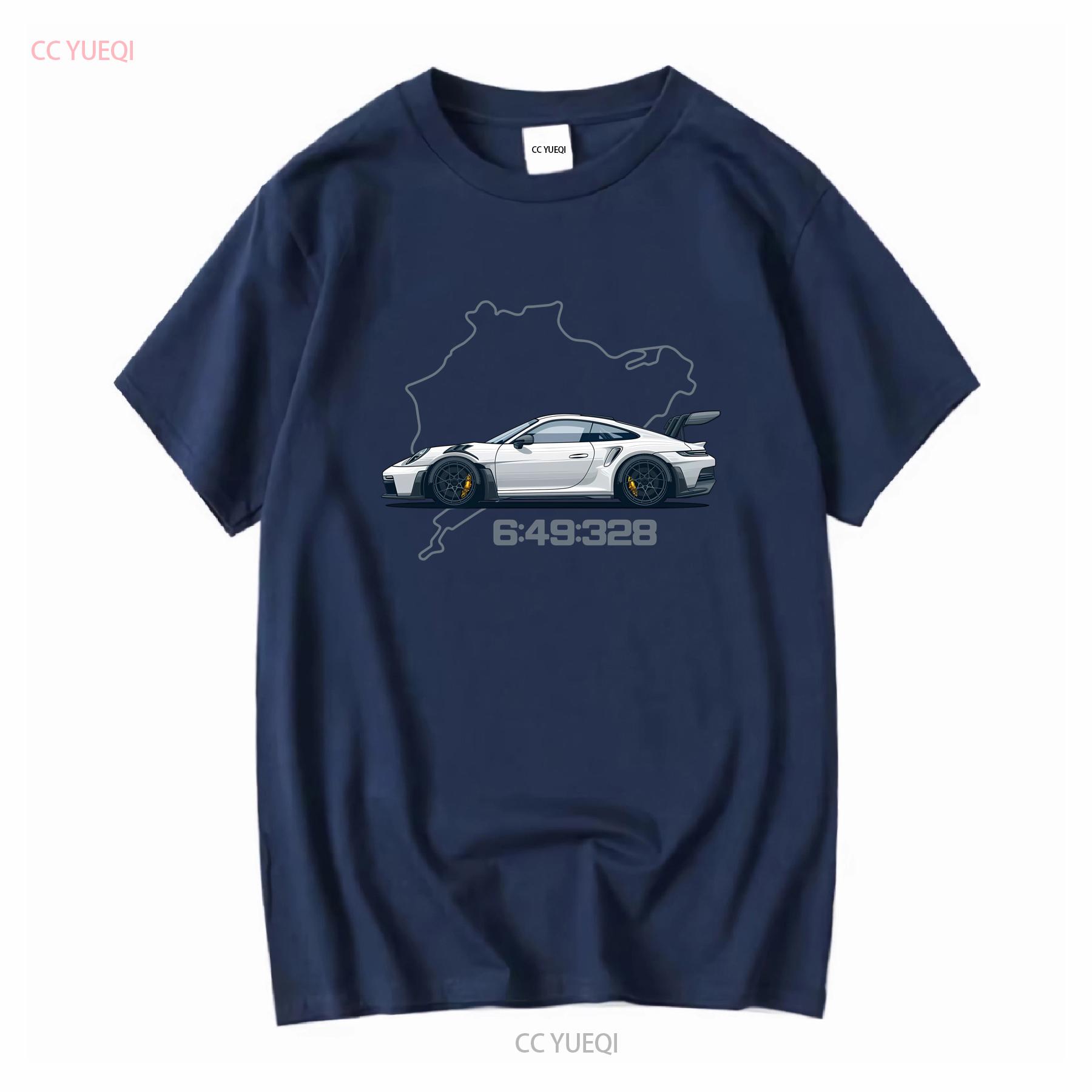

992 GT3 RS Nordschleife Classic T Shirt long or short sleeves vintage Washed Unisex Breathable Stylish Stretched Slightly 2XL