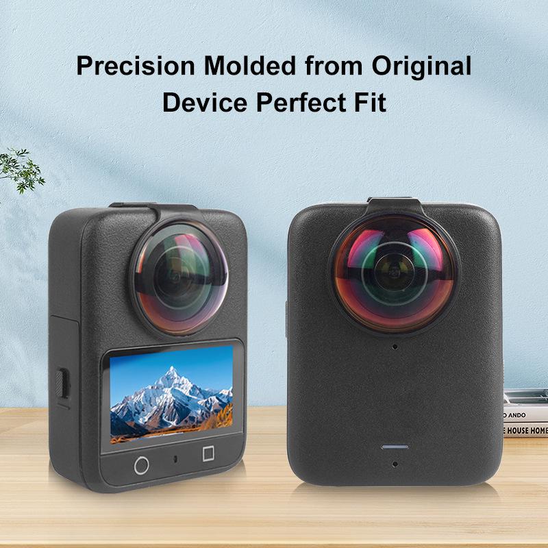 PULUZ Tempered Glass Lens Protector for DJI OSMO 360 Panoramic Action Camera