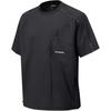 SALOMON Logo Loose Fit Crew Neck T-Shirt Men Tops Black C28050