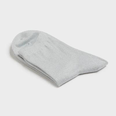 Glitter Socks - Silver