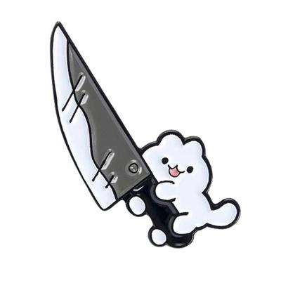 1PC Cat Pin for Backpacks Cute Lapel Pins Funny Brooch Clothing Handbag Accessories