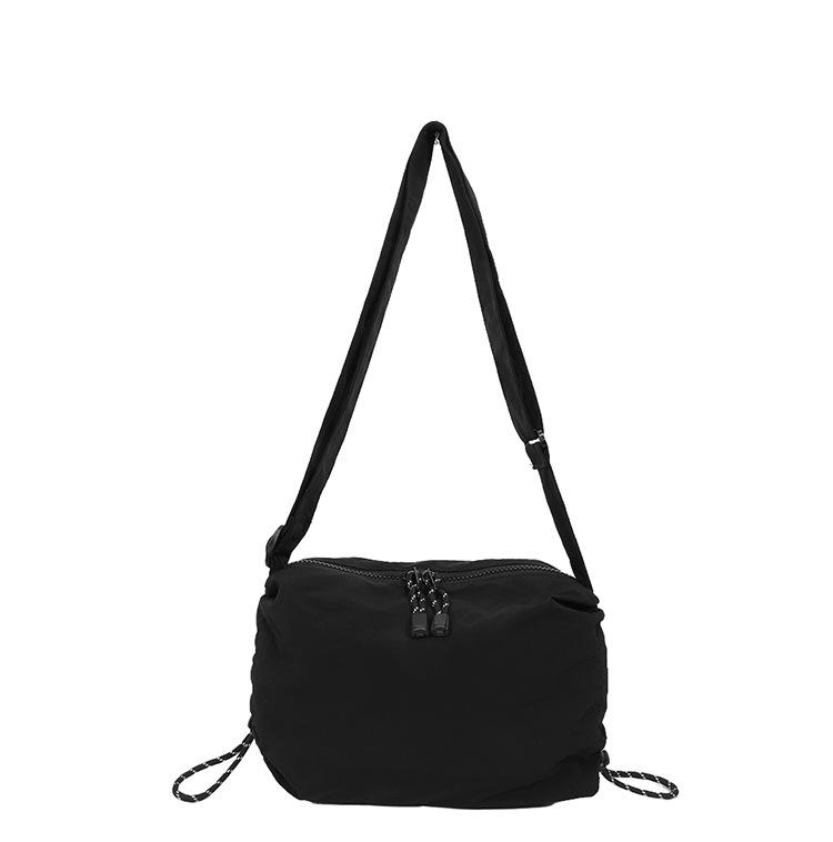 2025 Frühling Damen Nylon Umhängetasche lässige plissierte Wolkentasche Mode Nischendesign Schultertasche