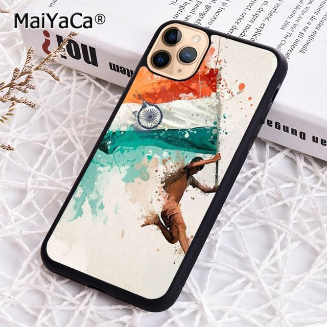 

MaiYaCa Indian Flag Phone Case Cover For iPhone 17 Air 16 15 6s plus 11 12 13 14 pro max shell coque iPhone 11pro max