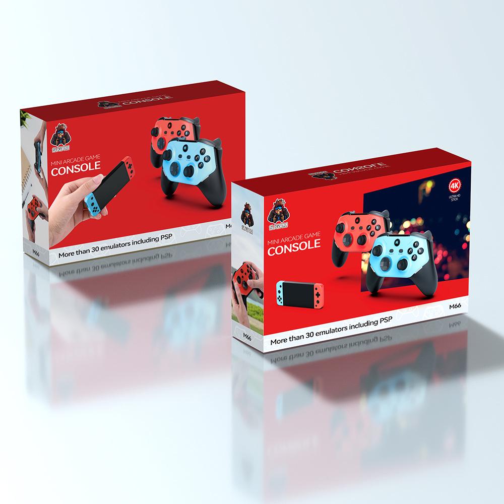 2025 M66 Game Console: Play PSP Games, 128GB, 20,000 Preloaded Games