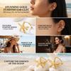Bohemian Starfish Ear Cuff Wrap Earrings for Women Ocean Non Piercing Ear Bone Clip Summer Beach Party Jewelry Vacation Gift
