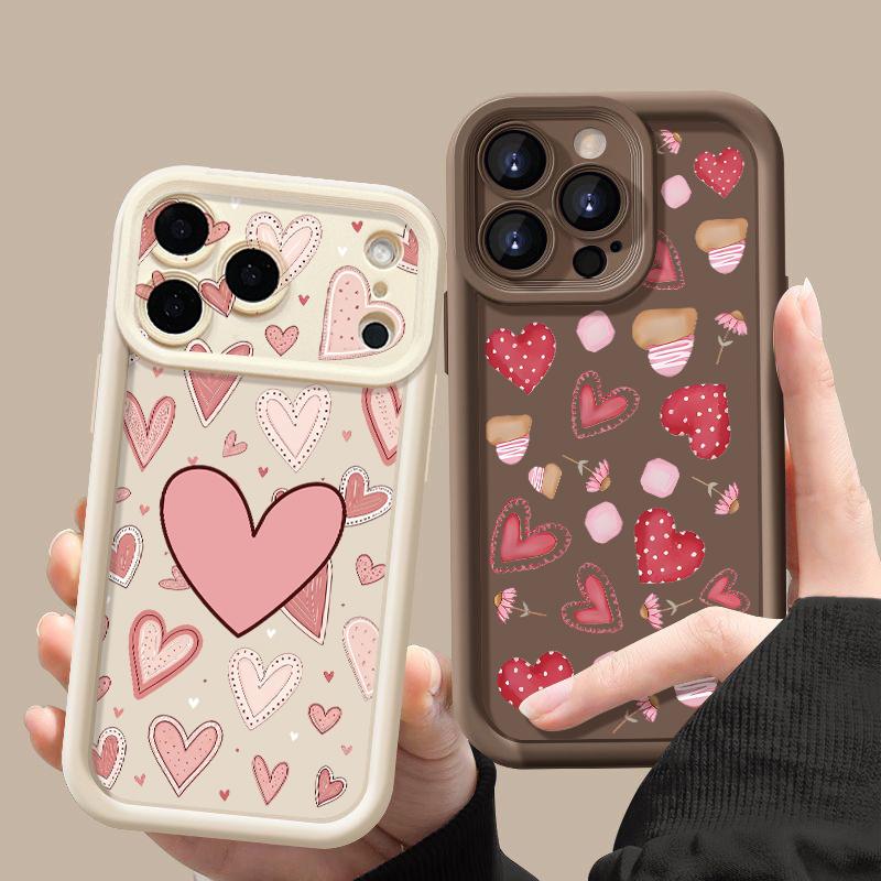 Pin Love Queen Print Case For iPhone 17 Pro Max Case iPhone 16 15 14 13 Pro Max 11 17e 16e Shockproof Bumper Soft Silicone Phone Cover Cases