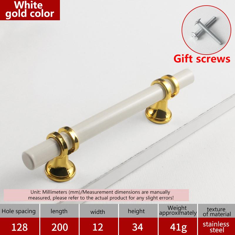 

Сучасні ручки для шаф з чорного золота - суцільні ручки ящиків для кухонних меблів із цинкового сплаву