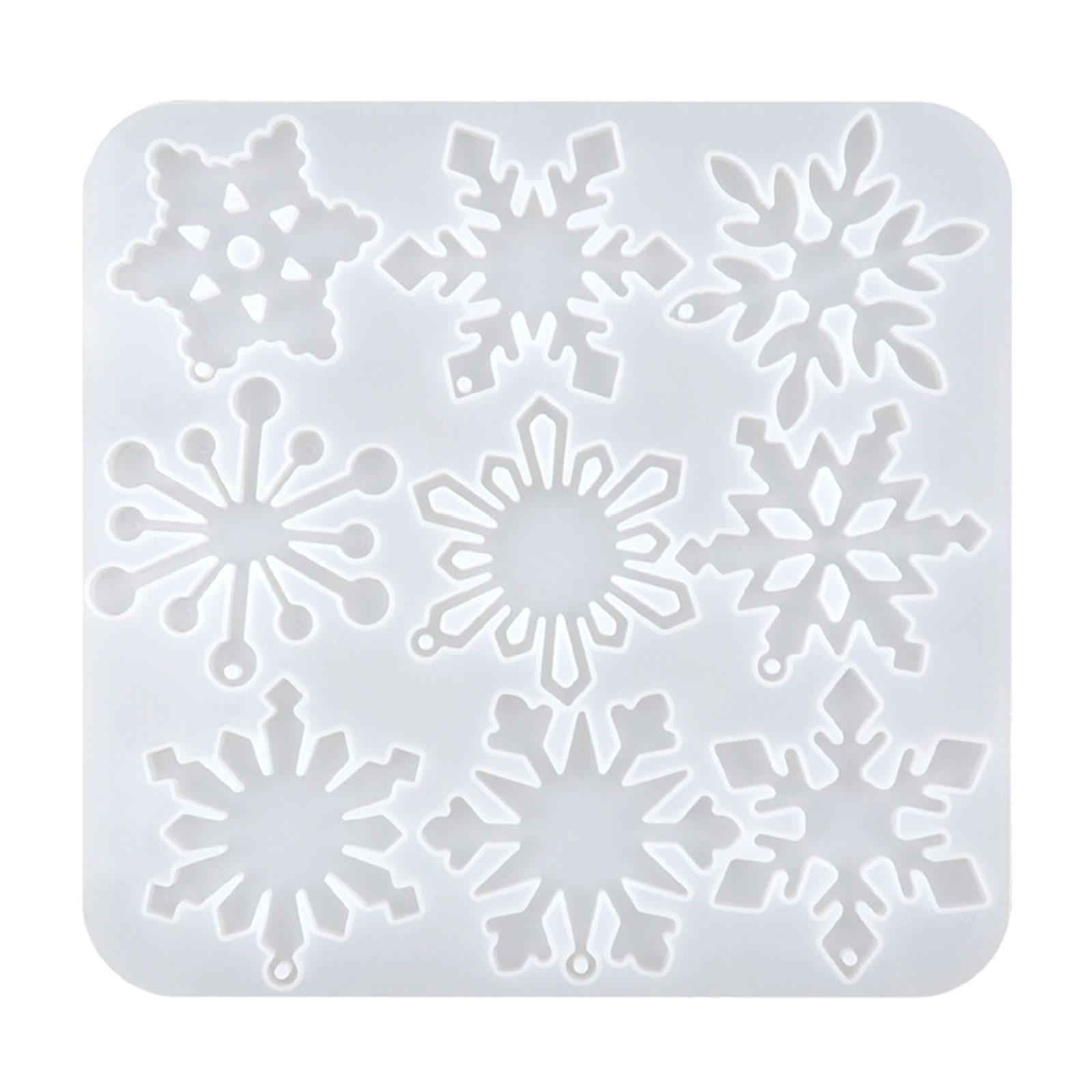 

Гибкая форма для подвески, силиконовые формы для рукоделия, форма для ключей в форме цветка/снежка, силиконовая текстура, подарок для ручного изготовления любовника 2