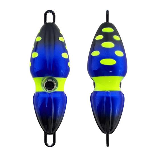 5.7CM/60G Metal Jigging Lure Sinking Long Casting Realistic 3D Eyes Luminous Peanut Artificial Hard Bait