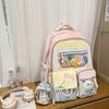 Junior High School Student Good-looking Primary School Student Cute Backpack Cartoon Backpack High School Student Large Capacity Lightweight Backpack