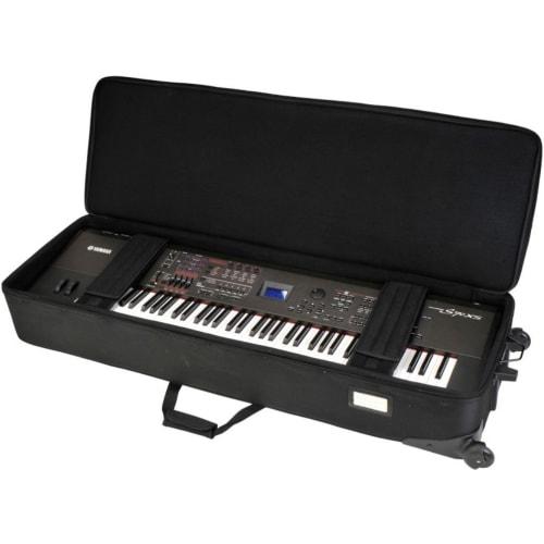 SKB 76-Key Keyboard Case, Semi-Hard Type with Casters (1SKB-SC76KW)
