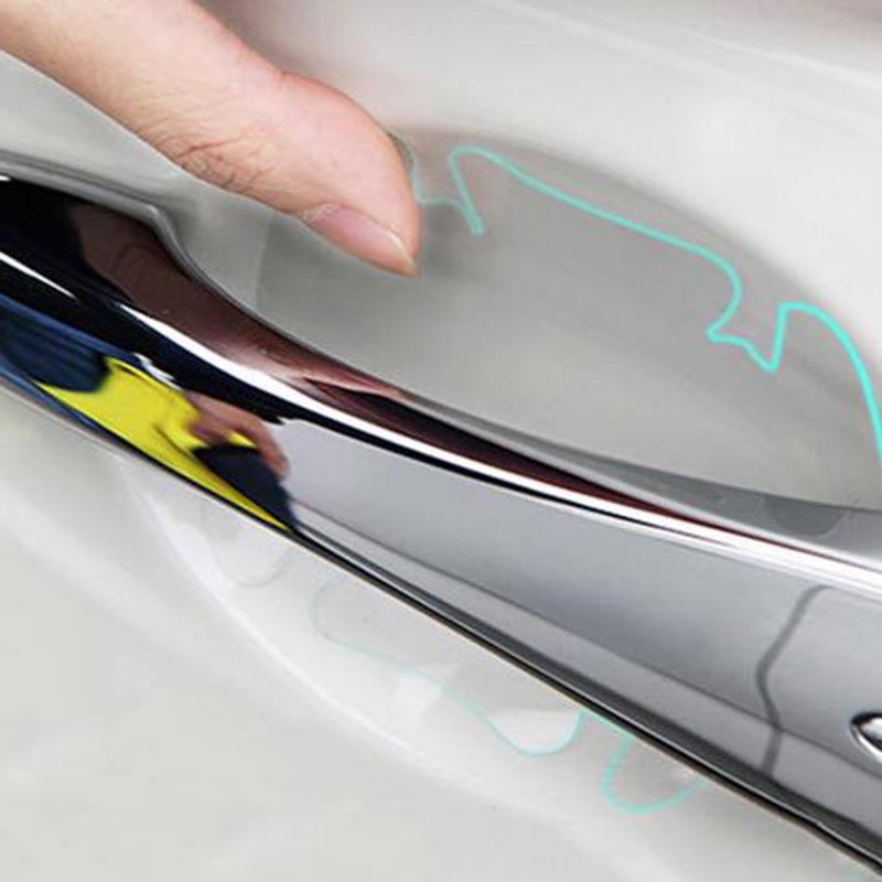 4 Pcs Car Handle Protection Film Universal Invisible Car Door Handle Stickers Scratches Resistant Sticker Door handle film