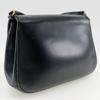 Gucci Old Gucci Shoulder Bag Sherry Line 2-way Clutch Black Calfskin Women Used